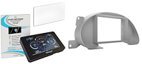 RR00067K Holley 7 in. Digital Dash & Bezel Kit w/ Screen Protector Fits 1994-2004 Ford Mustang