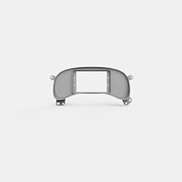 RR00106 Holley 7 in. Digital Dash Bezel for 1999-2006 Chevy Trucks