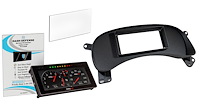 RR00110K Holley 6.86 in. Digital Dash & Bezel Kit w/ Screen Protector Fits 1999-2006 GM Trucks