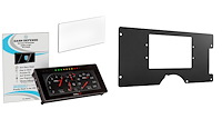 RR00155K Holley 6.86 in. Digital Dash & Bezel Kit w/ Screen Protector Fits 1988-1994 Chevy Trucks