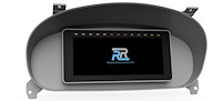 RR00593 Holley 6.86 in. Digital Dash Bezel, 1996-2000 Honda Civic