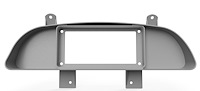RR00669-DD Holley 6.86 in. Digital Dash Bezel w/Dash Defense, 1993-1996 Chevy Impala