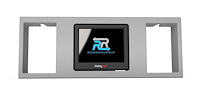 RR00864-DD Holley 3.5 in. Center Dash Trim, 1978-1988 Oldsmobile Cutlass, w/AC; Dash Defense