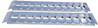 GH-16096 Heavy Duty 8 ft. Aluminum Loading Ramps [15 in. x 96 in. 5,000 lb. Capacity Per Ramp, Pair]