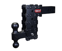 GH-2414X Phantom-X Tactical Adjustable Drop Hitch 2.500 in. Solid Shank [7.500 in. Drop, 1,600 lbs. TW, 16,000 lbs. GTW]