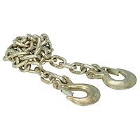 GH-70684 Executive Fifth Wheel to Gooseneck Safety Chain [3/8 x 84 in., 2 Safety Slip Hooks]