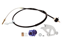 Complete Quadrant Kit Adjustable Clutch Cable