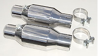 Highflow Catalytic Converter Kit 2.5" Inlet /Outlet Diameter