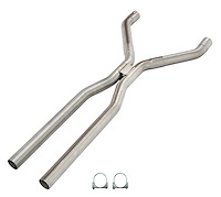 HVF10 2.500 in. Universal H-Pipe Tunnel Crossover Exhaust Kit