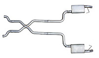 Violator Crossmember-Back Exhaust System 1968-74 Corvette C3