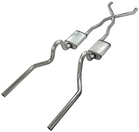 Street-Pro Crossmember-Back Exhaust System 1967-1970 Mercury Cougar