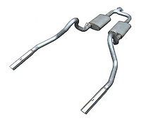 Street-Pro Converter-Back Exhaust System 1998-2004 Mustang V6