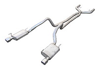 Violator True-Dual Exhaust System 2005-2010 Ford Mustang V6