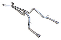 Mid-Muffler Exhaust System 2005-2010 Mustang V6