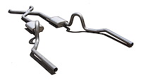 SGA10R Race-Pro Crossmember-Back Exhaust System for 1964-1972 GM A Body