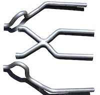 No-Muffler Exhaust System 1970-71 GTO