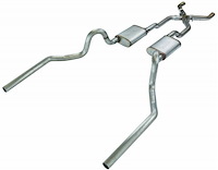 Street-Pro Crossmember-Back Hi-Tuck Exhaust System 1964-1972 GM A-Body - Street-Pro Mufflers