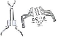 Street-Pro Crossmember-Back Exhaust with Headers 1967-69 GM F-Body with Small Block Chevy