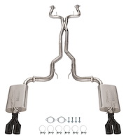PONT G8 CAT BACK BLK TIPS