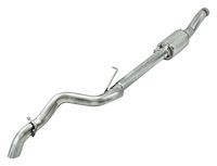 SJJ35R HGC Cat-Back Exhaust System Fits Select Jeep Wrangler JL 2-Door/4-Door 2.0 4-Cylinder - Turn Down Rear Exit
