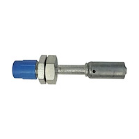 358610 Bulkhead Beadlock Reduced Barrier Male Hose Fitting [Straight, #6]