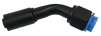 359230 Beadlock Reduced Barrier Hose Black O-Ring Fitting [45-Degree, #10]