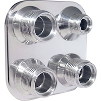 StreamLine 4-Way Bulkhead Plate