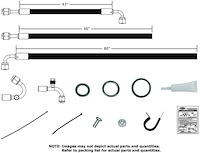 524461 SureFit Reduced Barrier Modified Hose Kit Fits Select 1982-1988 Buick, Chevrolet Models