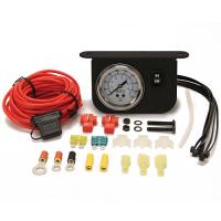 Dash Panel Air Pressure Gauge Kit White Face Dial