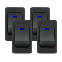 Rocker switch blue (4Pc)