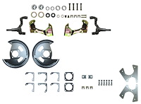 Main Component Box for 4 Wheel Disc Brake Conversion Kit 1964-1972 GM A-Body, with 9 in. Booster