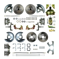 4 Wheel Disc Brake Conversion Kit 1964-1972 GM A-Body