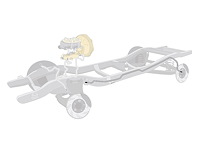 68 -69 El Camino - Front to Rear Brake Line - Stainless