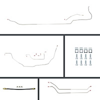 Power Conversion Brake Line Kit for 1969-1972 Chevrolet Chevelle Convertible [Steel]
