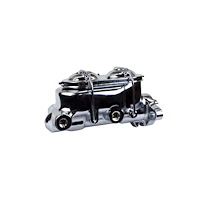 GM Cast Iron Master Cylinder Dual Bail Dual Reservoir