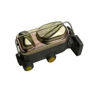 Mopar Cast Iron Master Cylinder Ports are 1/2"-20 and 9/16-20