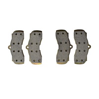 4-Piston Caliper Brake Pads 1967-68 GM Car