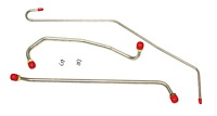69 396/325-350hp w/ Return - Stainless 3 Lines AND 2 Clips 5 Pcs.