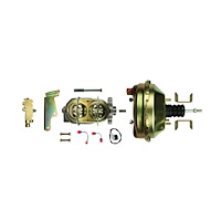 Brake Booster/Master Cylinder Combo 1955-58 Chevy Bel Air, Biscayne, Impala, Nomad