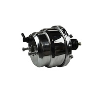 7IN. Dual Diaphram Booster Chrome