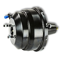 8 in. Brake Booster Dual Diaphragm Black