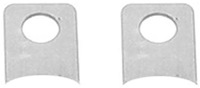 Rear Disc Brake Conversion Weld-On Flex Hose Mounting Tabs, Pair [Steel, Natural]