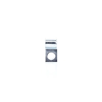 3/8" R Clip - Silver Zinc