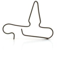 In Push-In Spring Brake Line Clip [1/4 in., Black]