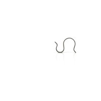 In X in Brake Line Spring Clip [3/8 in., Black]