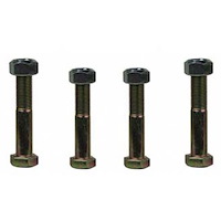 8-Piece Spindle Hardware Kit Includes (2) Long Bolts, >(2) Short Bolts, (4) Nuts