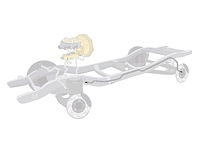 68 All Cars - Front to Rear Brake Line - Stainless
