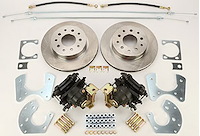 Ford 9" Rear Disc Brake Conversion Kit Non Cross-Drilled Rotors