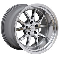 TTR19-827355 Attack Wheel [Size: 18" x 12"] Titanium Machined Finish