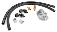 Single Oil Filter Relocation Kit GM LS Engines